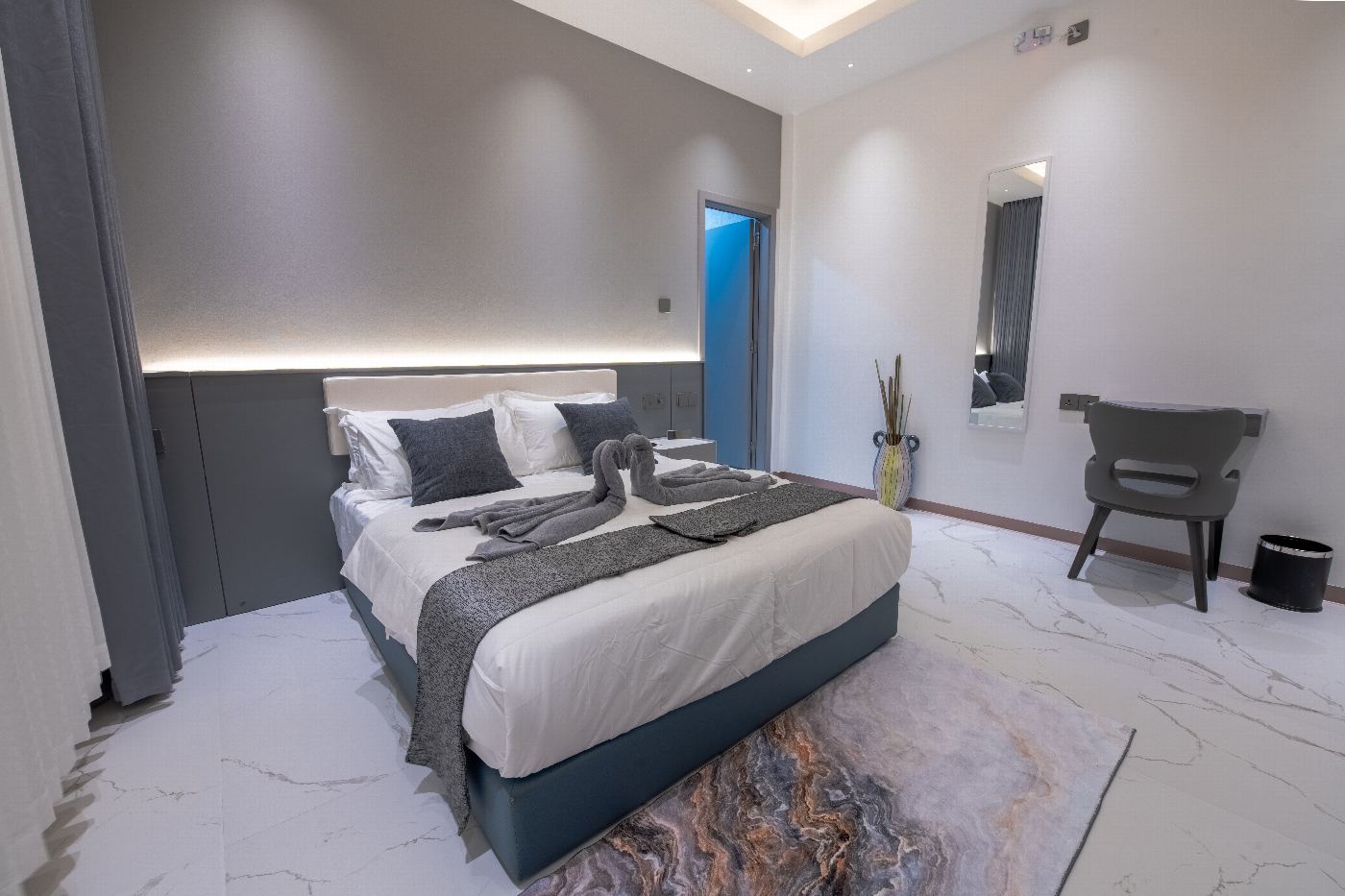 Deluxe Double Room and Family Room at Opal Oasis